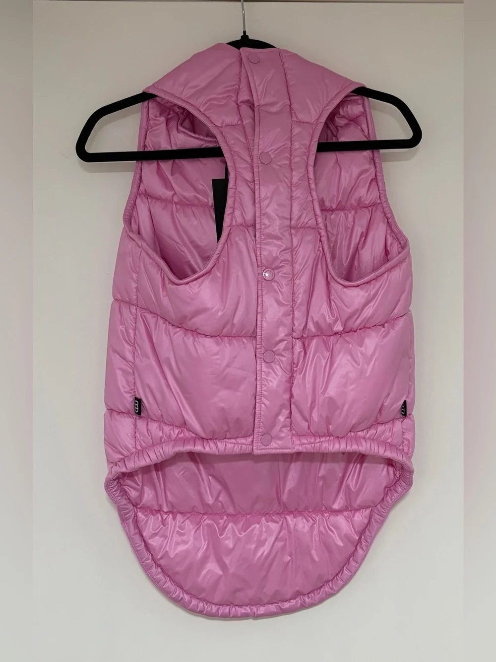 Aritzia Ruff Puff Pink Dog Puffer Jacket Size XL NWT